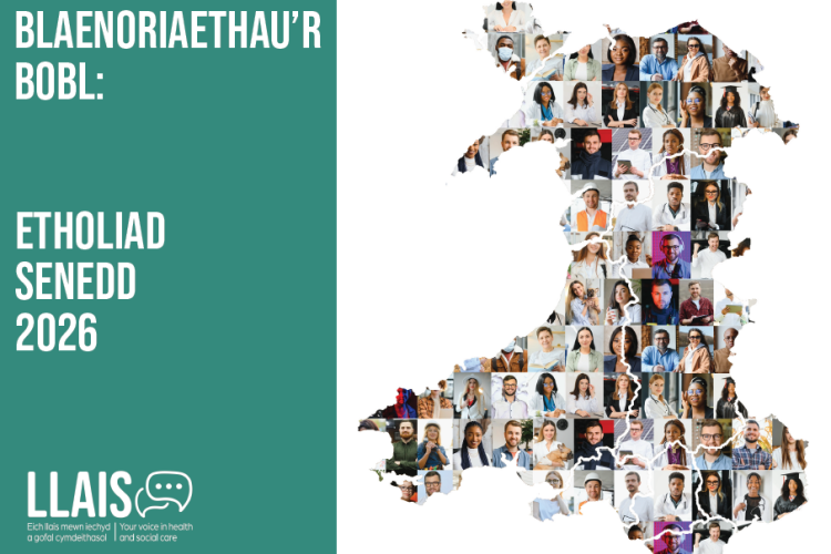 Blaenoriaethau’r bobl: ETHOLIAD Senedd 2026